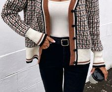 Shein knitted cardigan