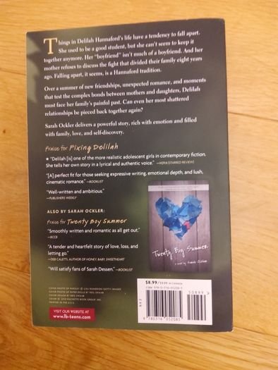 Fixing Delilah by Sarah Ockler Teen/YA fiction