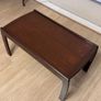 Antique TV press and Coffee Table Image 4