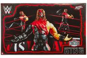 WWE Mattel Ultimate Edition Attitude Era Raw is War ring. With Kane.
