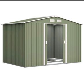 Garden metal shed