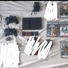 [READ DESCRIPTION] PlayStation 2 Slim Bundle [Games Can Be Bought Separately]