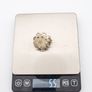 835 Vintage Sterling Silver Flower Brooch Image 7