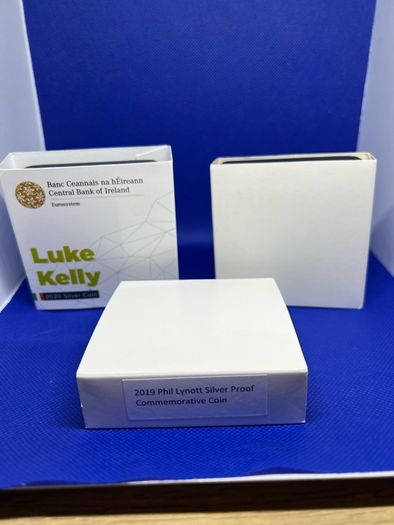 Very rare complete Irish music legends silver coin set