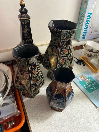 China Vase set x 4