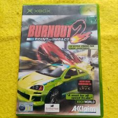 Burnout 2 point of impact Xbox Original Games Original Pal version