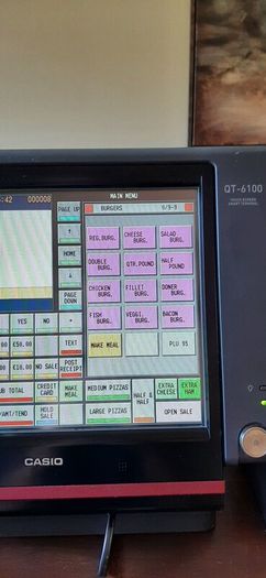 Touch Screen Cash Register