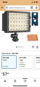 camera light
