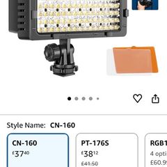 camera light