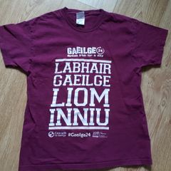 Purple Irish Top  Age 9-10