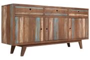 Sideboard Solid Wood Vintage 145x40x75 cm