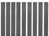 Replacement Fence Boards 9 pcs WPC 170 cm Grey