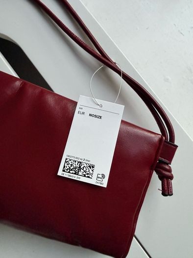 Burgundy Shoulder Bag - Brand New