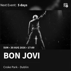 Bon Jovi tickets