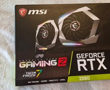 Msi Geforce Rtx 2060 Gaming Z 6gb Gddr6 Graphics Card Boxed