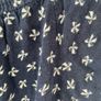 Navy bow print f&f soft women's blouse Image 7