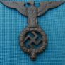 WW2 German Nazi large Cast Iron Third Reich Eagle pole top of flag (I think it's a reproduction) Image 2