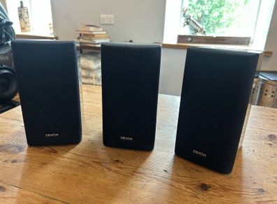 Denon surround speakers x 3