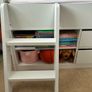 Single Low Sleeper Kids Bed with Storage and Ladder Image 2