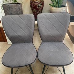 2 x Very Classy Sturdy Kitchen Dining Chairs - Can Deliver