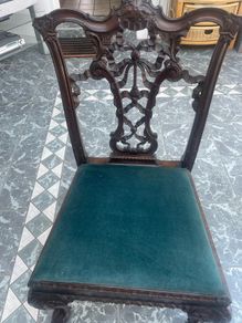 Antique mahogany chairs