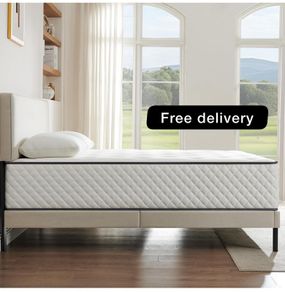 Double Mattress | 7-Zone Hybrid Pocket Spring Medium-Firm Bed Mattress