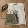 Brand New Galway Crystal Green Top Handle Bag Image 2