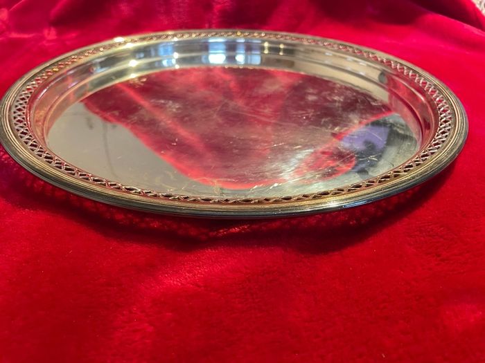 Silver plated tray