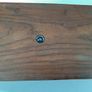 hand carved vintage wooden jewellery box/storage box Image 5