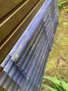 Corrugated plastic sheets