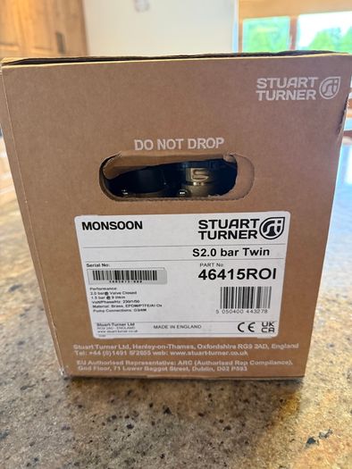 Monsoon Shower Pump 2 Bar Twin