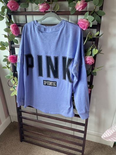 sweatshirt Victoria secrets medium lilac logo back