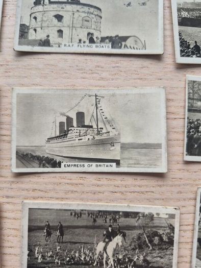1932 Wills Homeland Events Tobacco cards