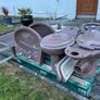 1980s Retro Brown Bathroom Suites X2 Image 5