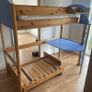 bed with desk and small pullout bed for kid underneath Image 2