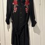 Black Shirt Dress BNWT Image 3