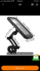 Phone holder/ black