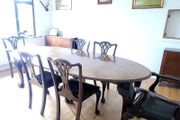 Dining table and 6 chairs