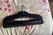 Velvet clothes hangers