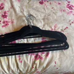 Velvet clothes hangers