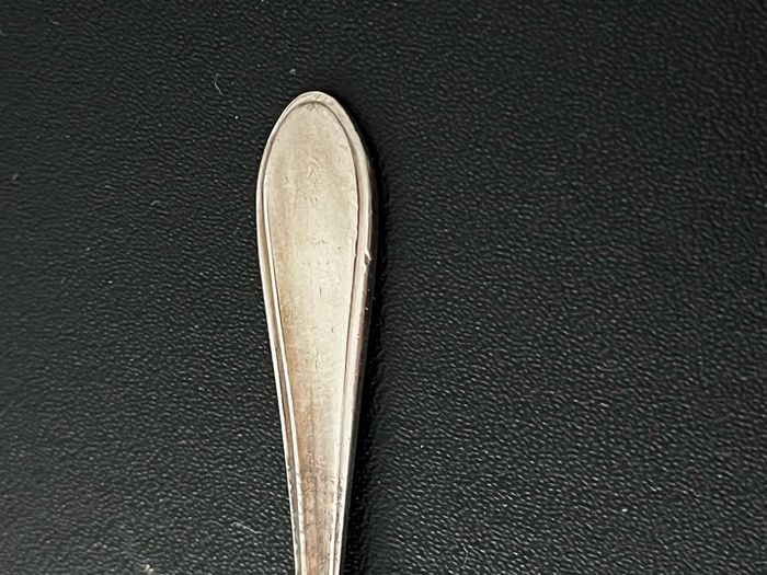 Vintage 1938 Sterling Silver Art Deco Coffee Spoon Viners