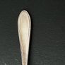 Vintage 1938 Sterling Silver Art Deco Coffee Spoon Viners Image 4