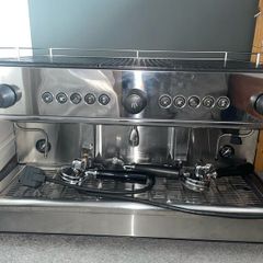 2-Group lberital IB7 Coffee Machine And Grinder