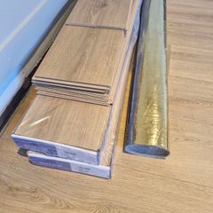 Brand New Newly Laid Quick Step Laminate Flooring Brushed Oak SIG4762 plus Underlay