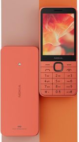 Nokia 215 4G TA-1613 Dual SIM Phone SimFree Unlocked, 2.4-Inch Size, Peach/ Used