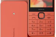Nokia 215 4G TA-1613 Dual SIM Phone SimFree Unlocked, 2.4-Inch Size, Peach/ Used