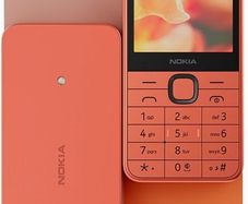 Nokia 215 4G TA-1613 Dual SIM Phone SimFree Unlocked, 2.4-Inch Size, Peach/ Used