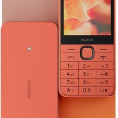 Nokia 215 4G TA-1613 Dual SIM Phone SimFree Unlocked, 2.4-Inch Size, Peach/ Used