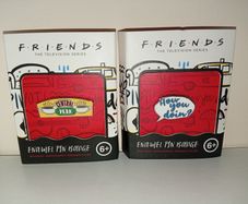 2 X Official Friends Pin Badges Unused Centrap Perk How You Doin