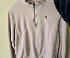 US polo Assn half zip sweat